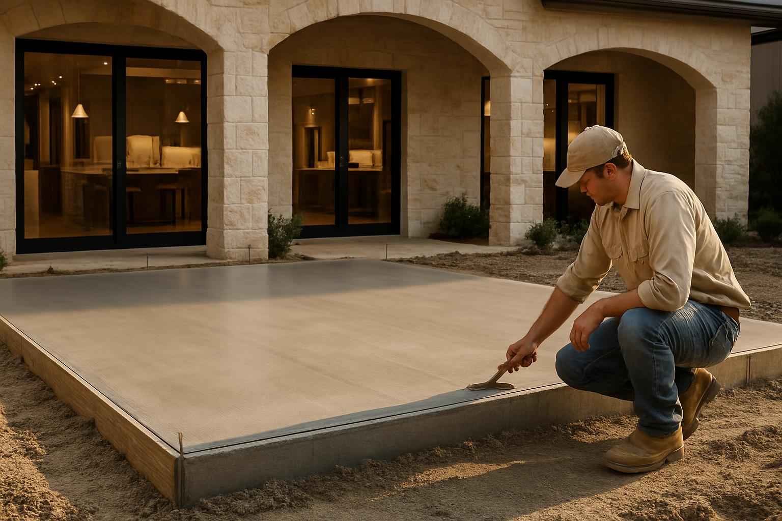 Shop Slab Contractor in Sisterdale TX
