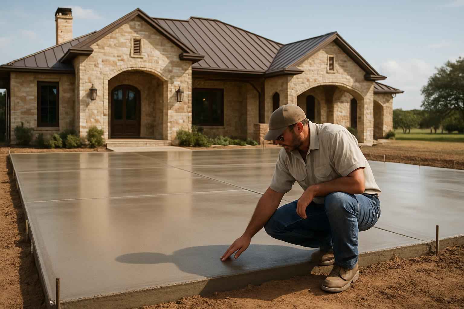 Shop Slab Contractor in Waring TX