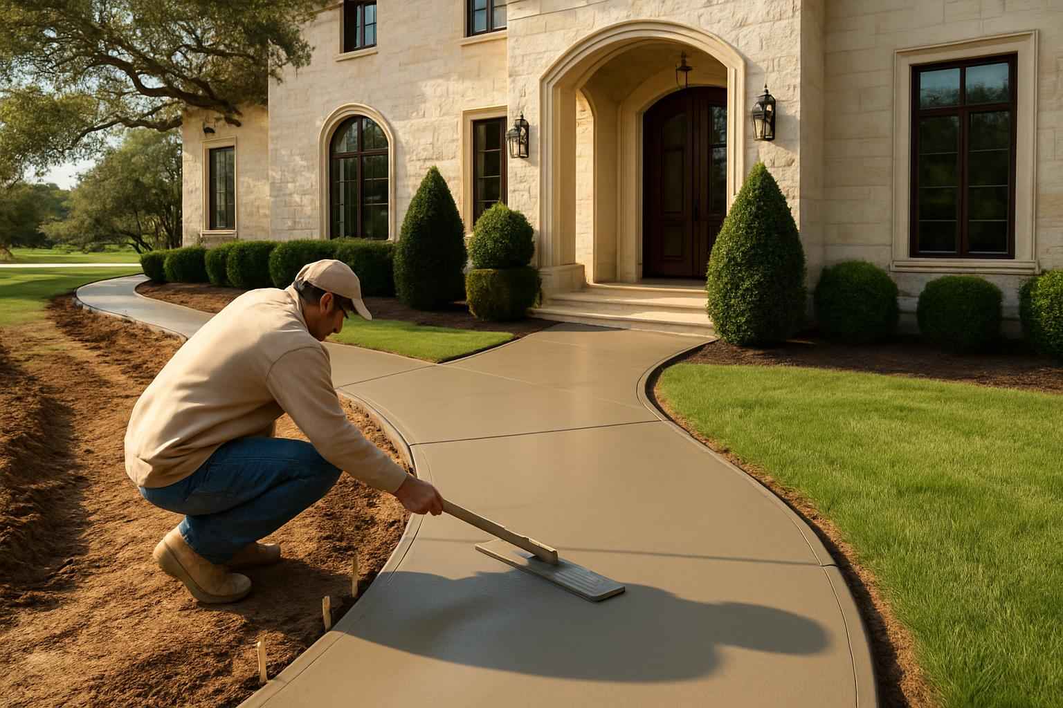 Sidewalk Flatwork Contractor in Blanco TX