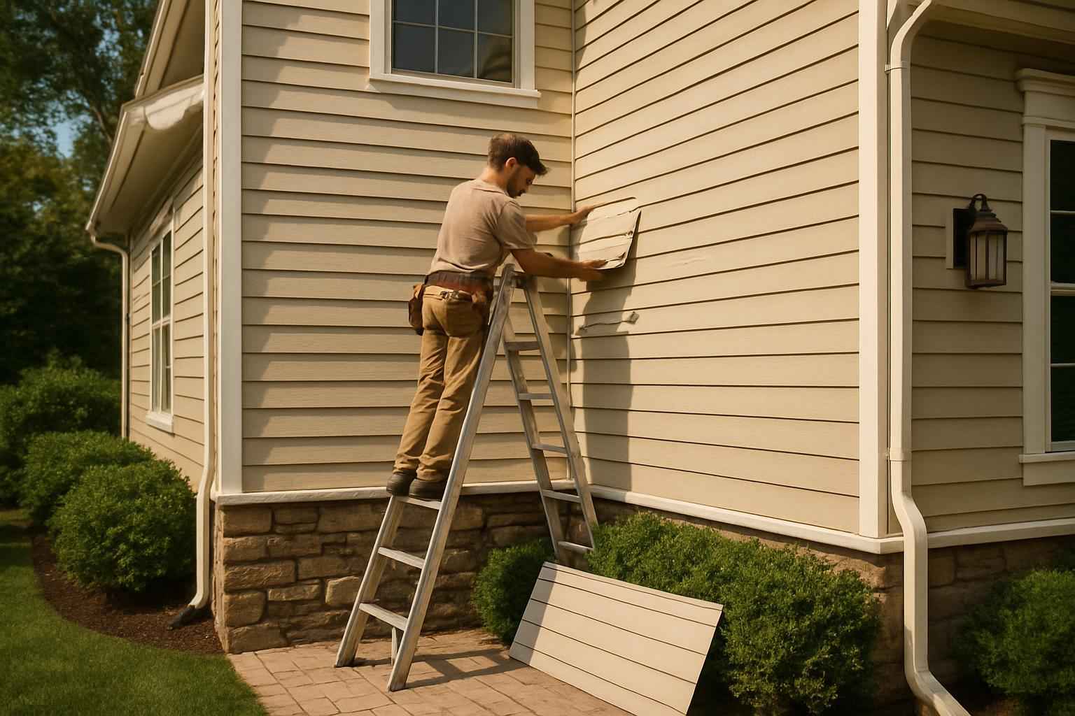 Siding Repair Service in Center Point TX