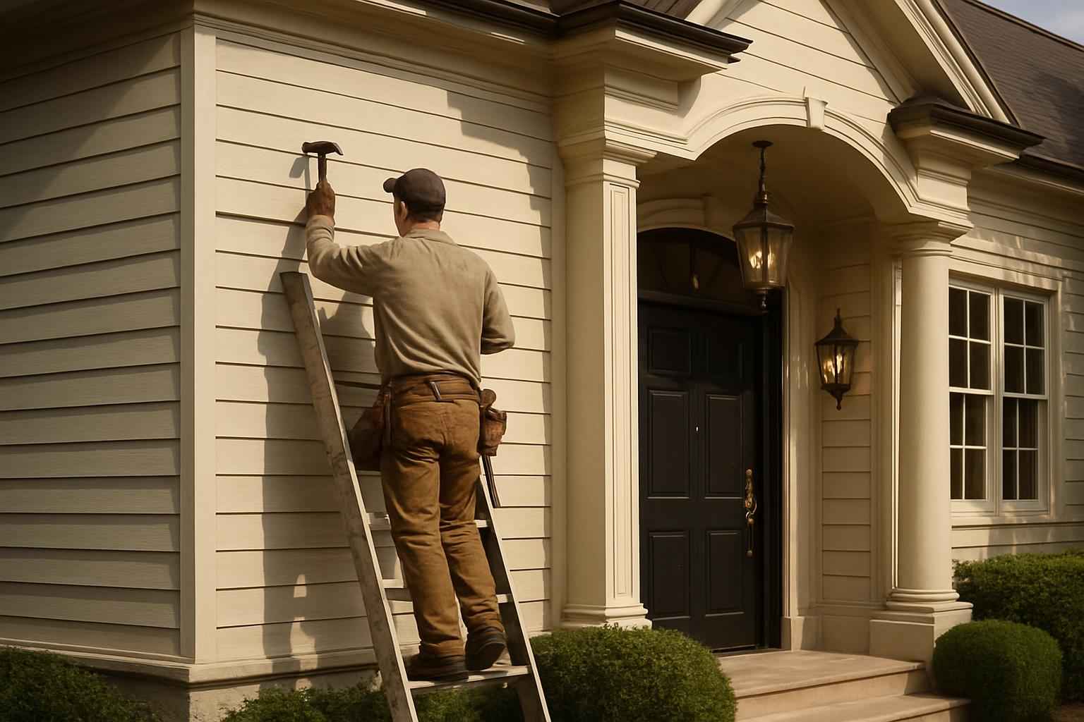 Siding Repair Service in Harper TX