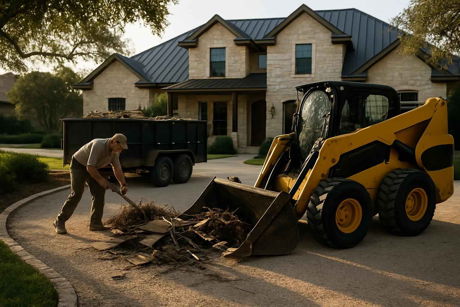 Site Cleanup Service in Comfort TX