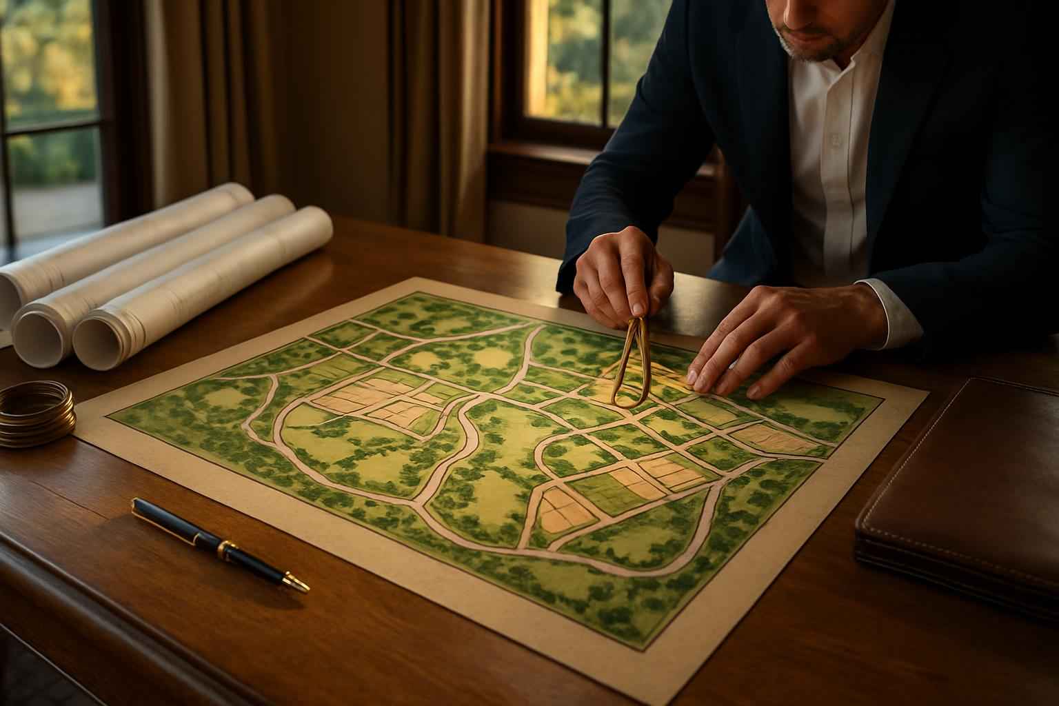 Site Layout Planning Service in Waring TX