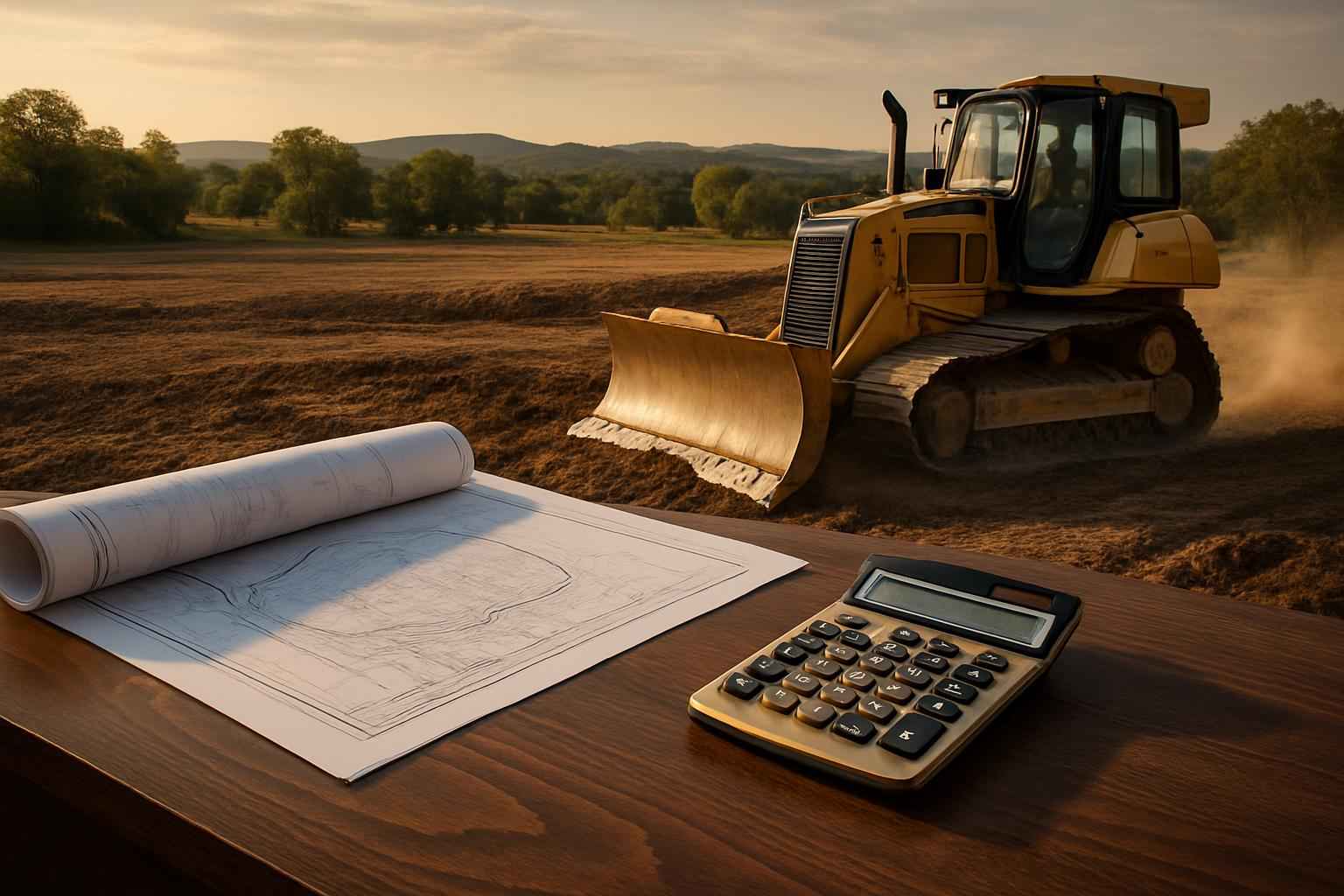 Site Prep Cost Estimate in Camp Verde TX