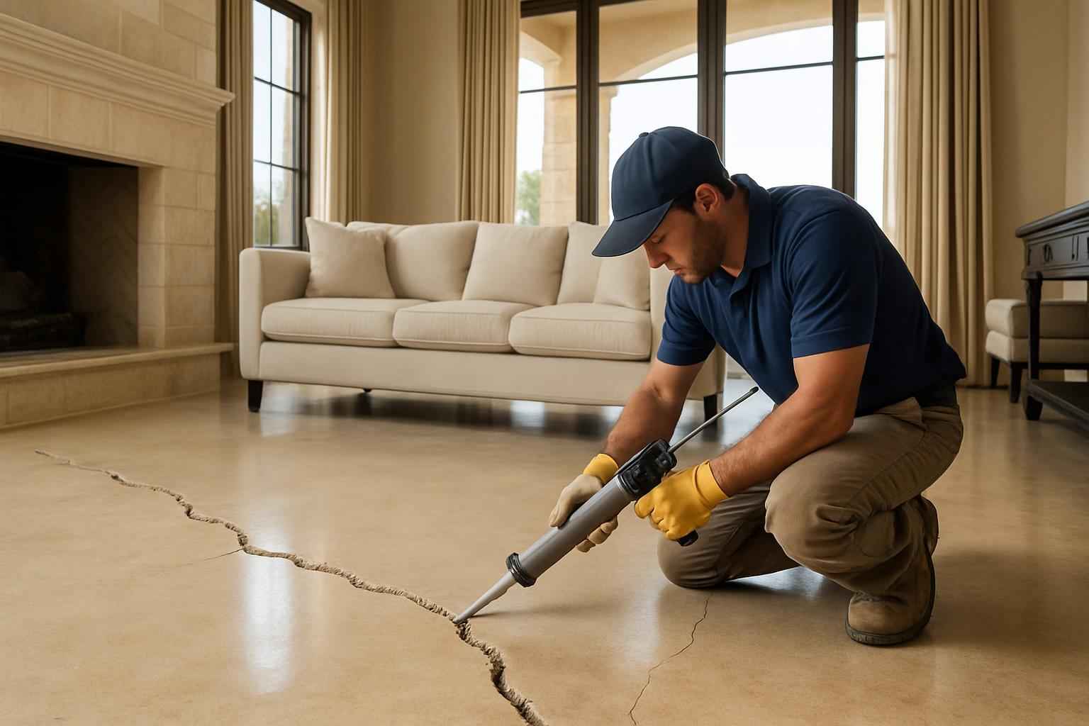 Slab Crack Repair Service in Blanco TX
