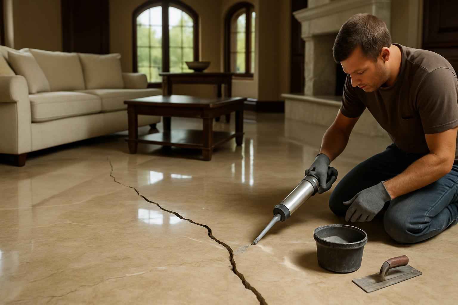 Slab Crack Repair Service in Comfort TX