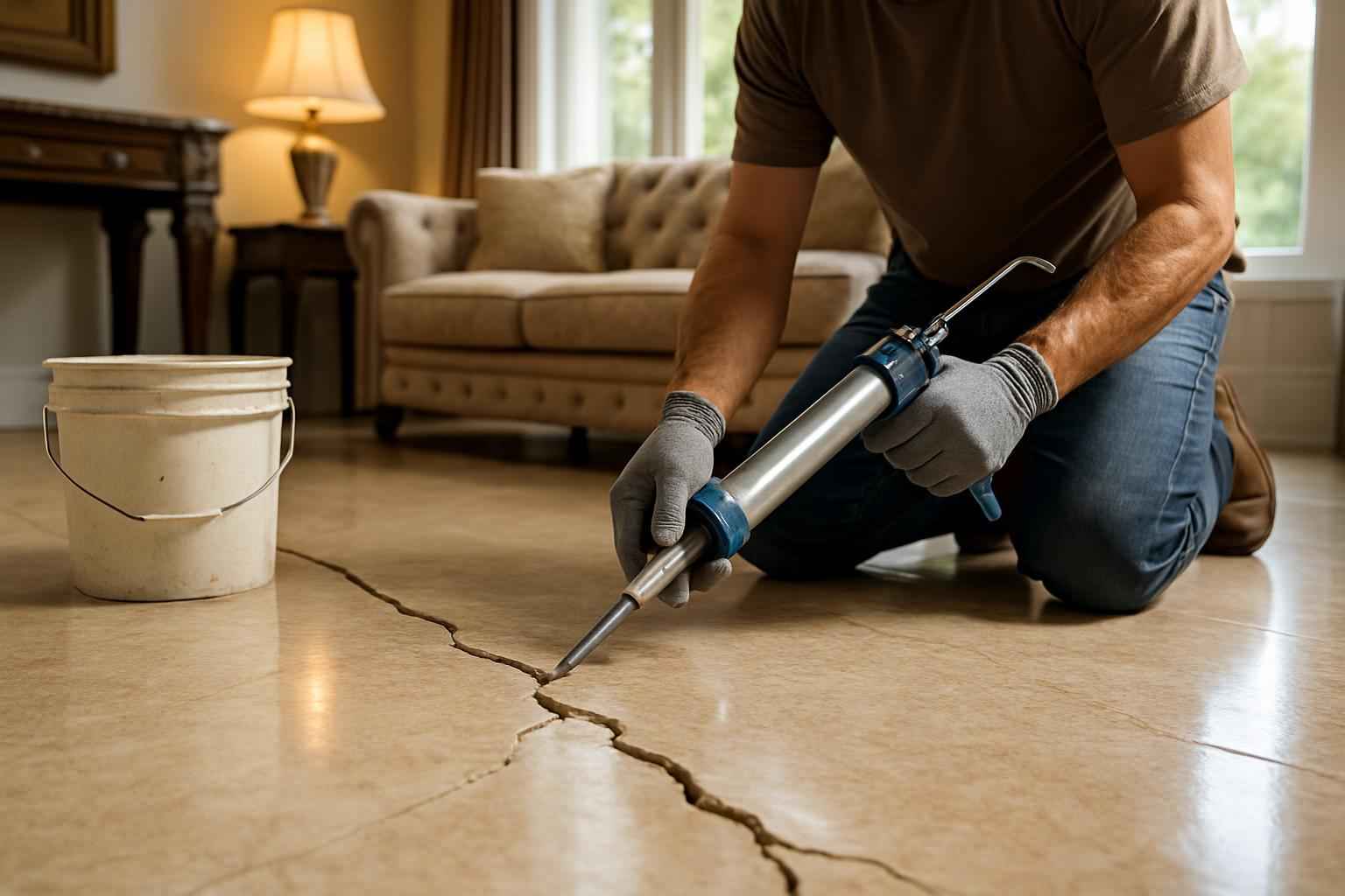Slab Crack Repair Service in Johnson City TX