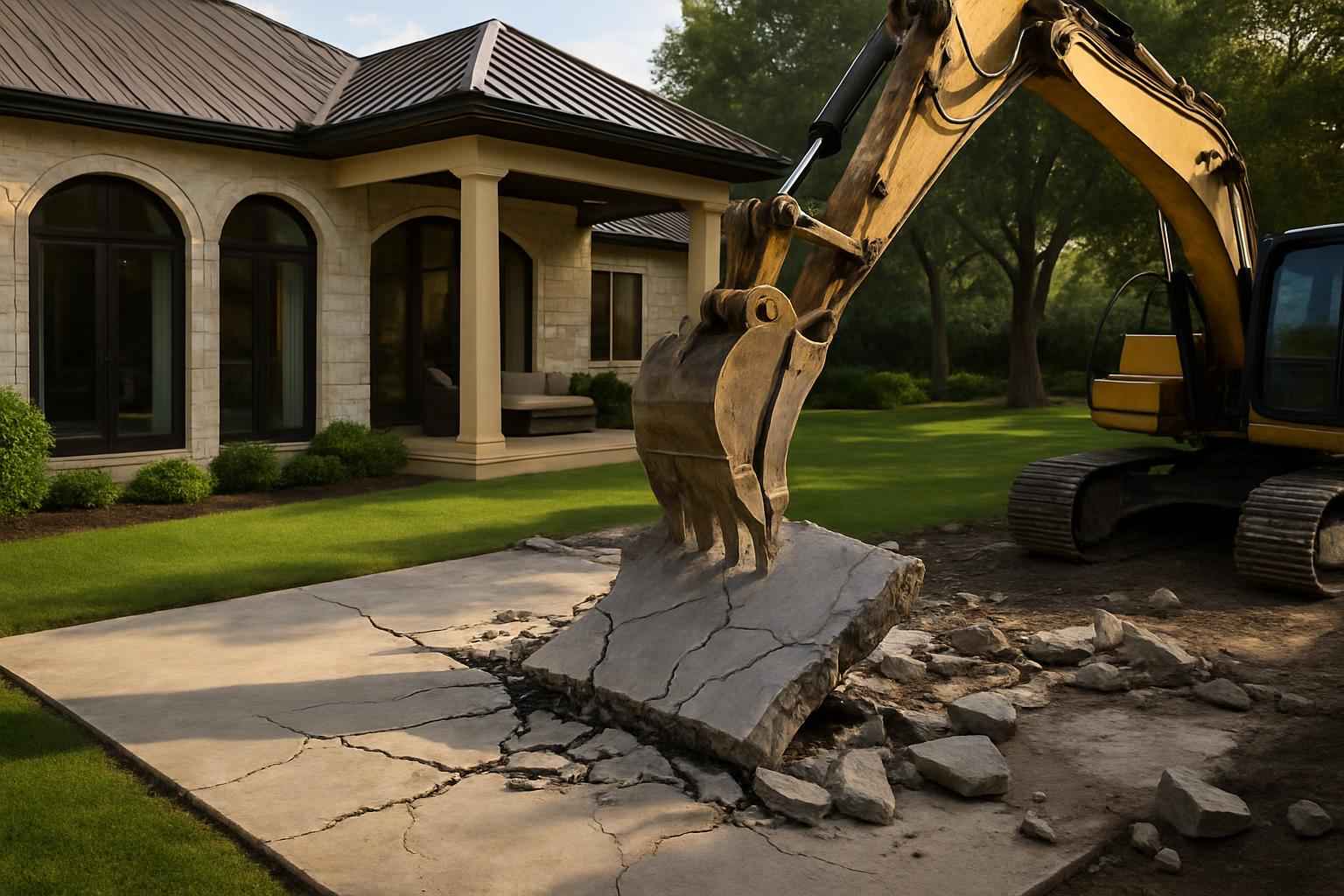Slab Removal Service in Comfort TX