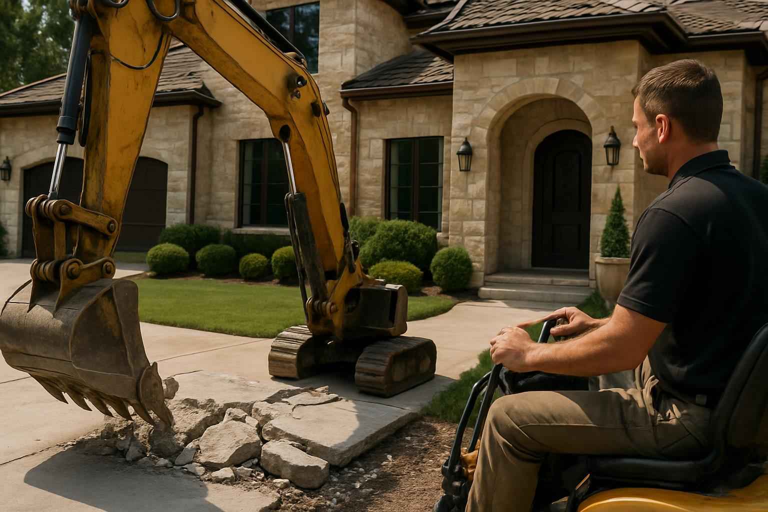 Slab Removal Service in Harper TX