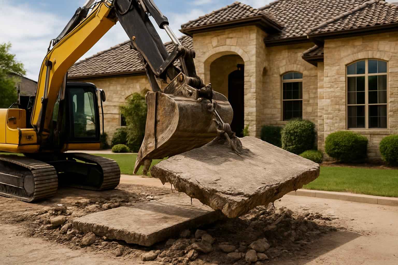 Slab Removal Service in Waring TX