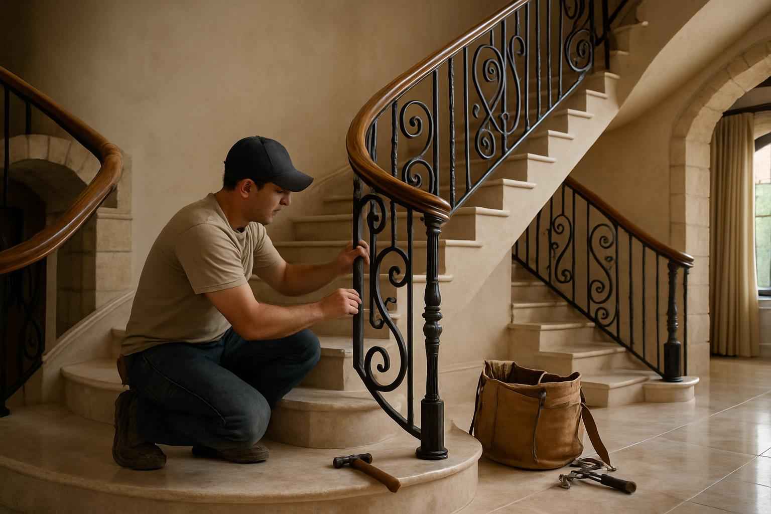 Stair Fabrication Installer in Ingram TX