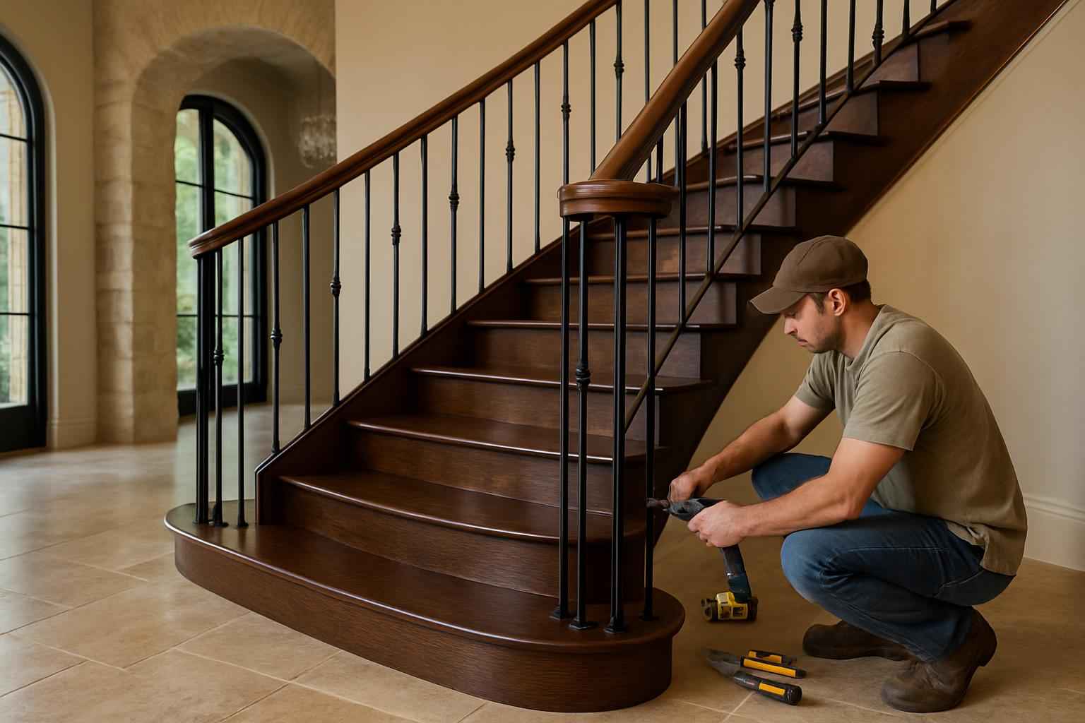 Stair Fabrication Installer in Waring TX