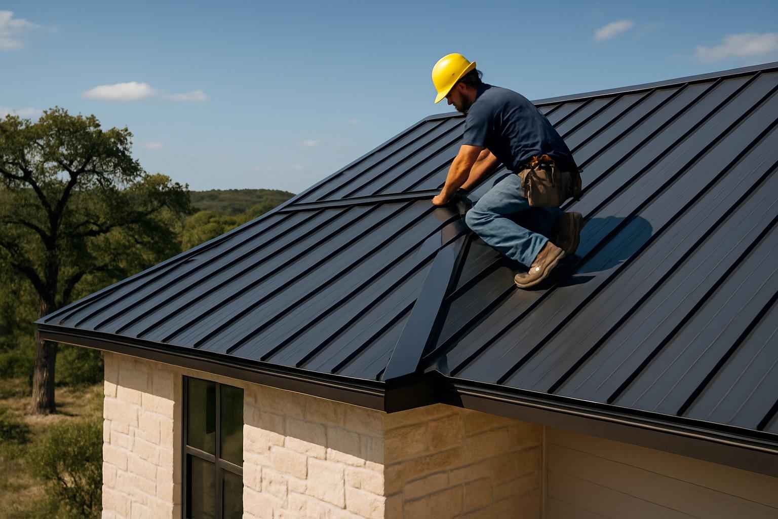 Standing Seam Roof Installer in Sisterdale TX