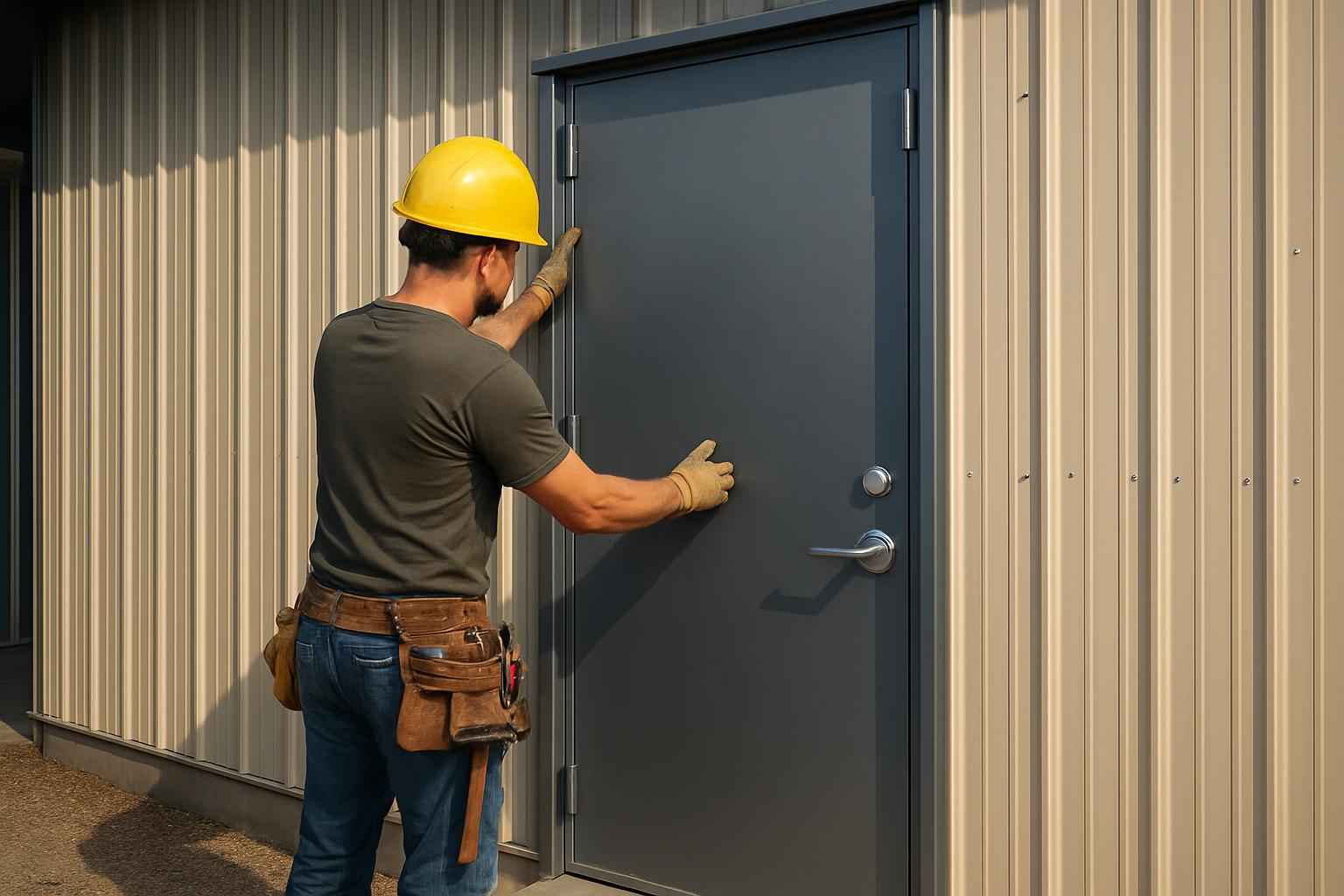Steel Walk Door Installer in Center Point TX