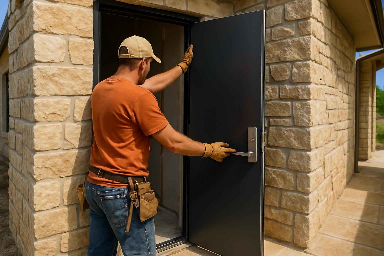 Steel Walk Door Installer in Ingram TX