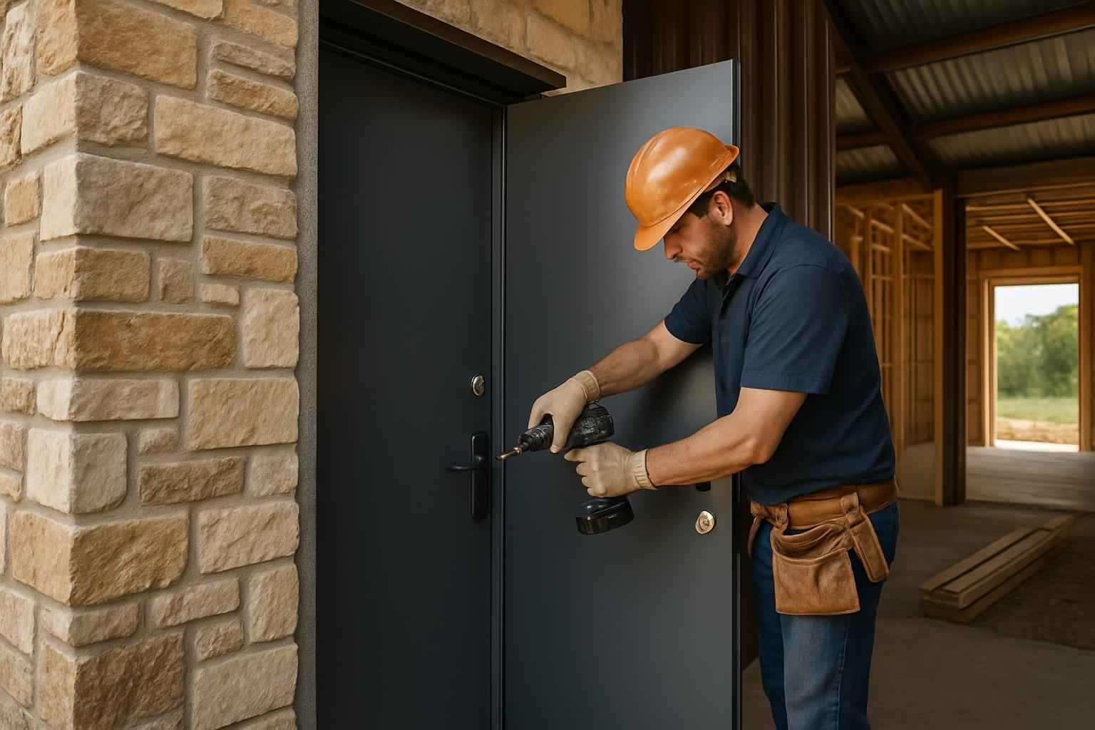 Steel Walk Door Installer in Kerrville TX