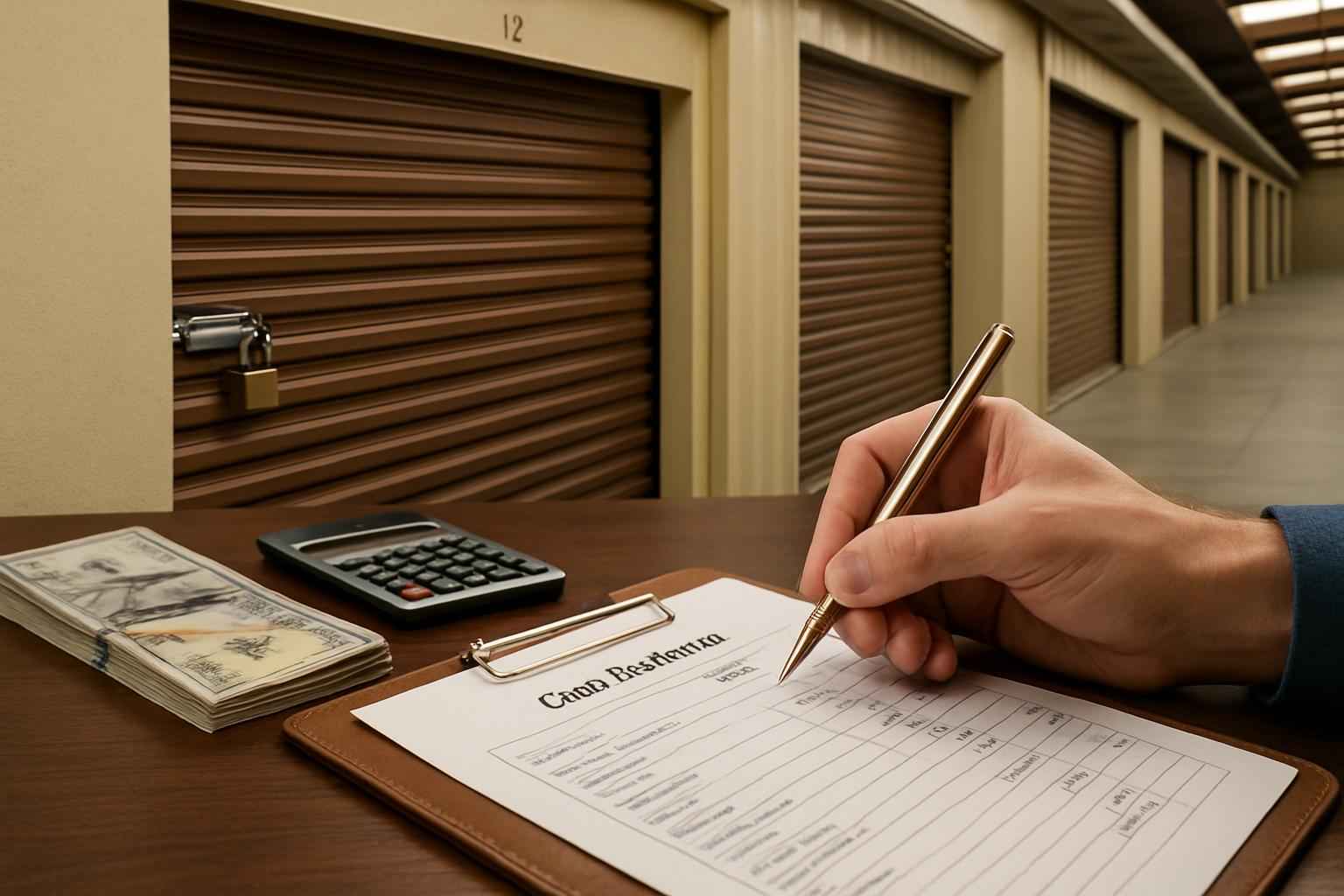 Storage Facility Cost Estimate in Center Point TX