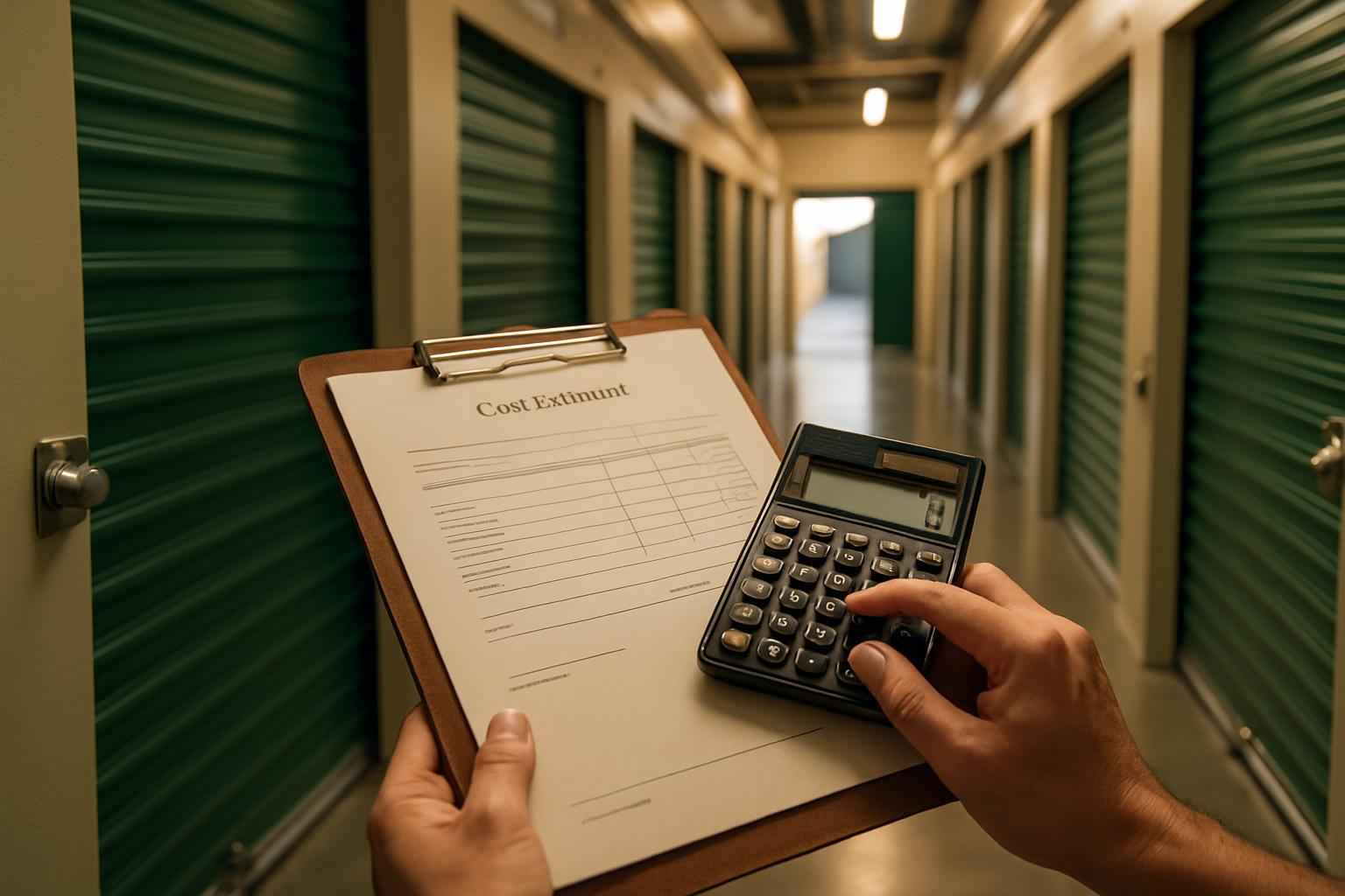 Storage Facility Cost Estimate in Comfort TX