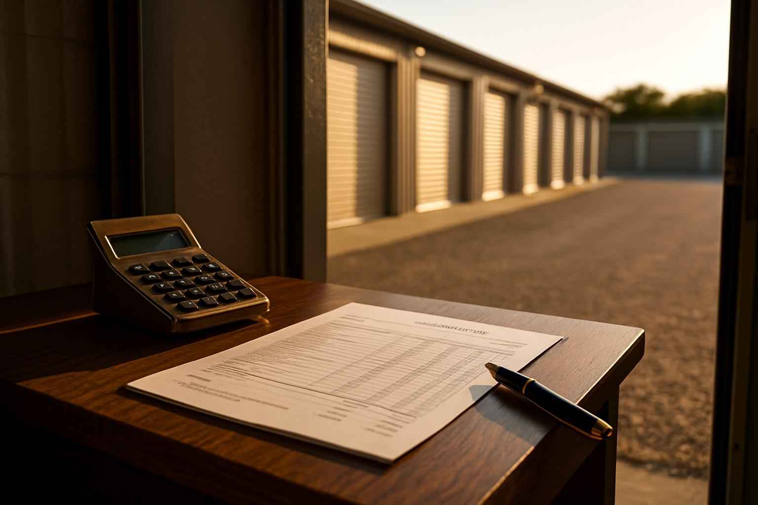 Storage Facility Cost Estimate in Harper TX