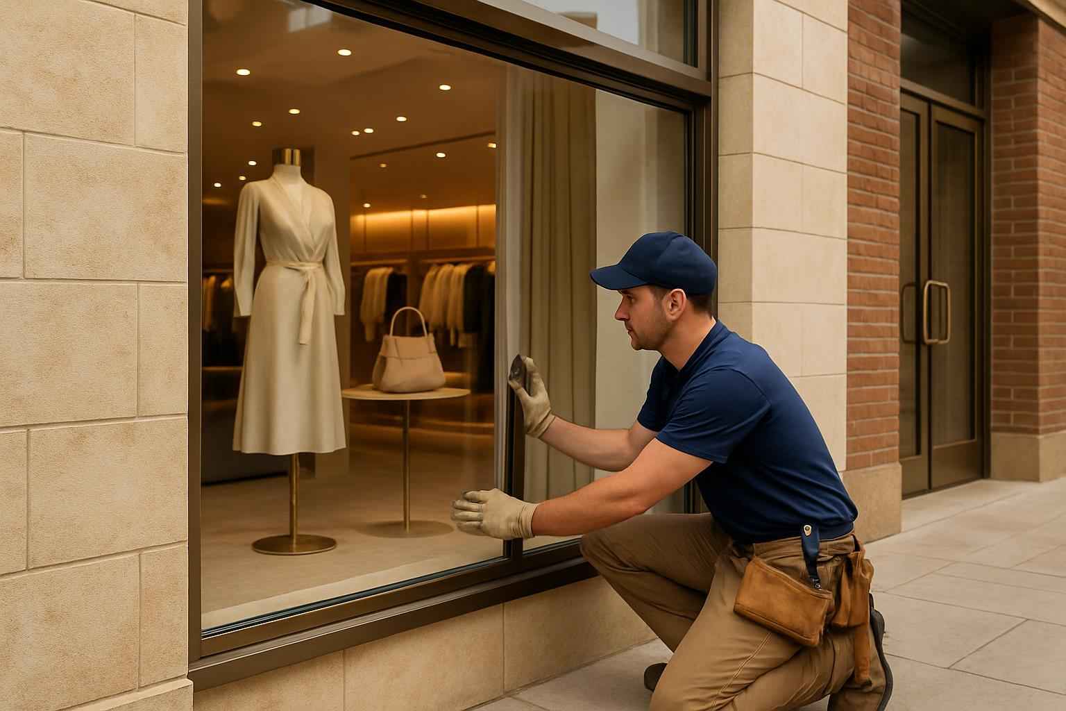 Storefront Window Installer in Comfort TX