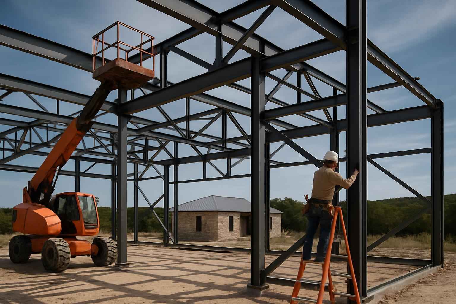 Structural Steel Fabrication Service in Center Point TX