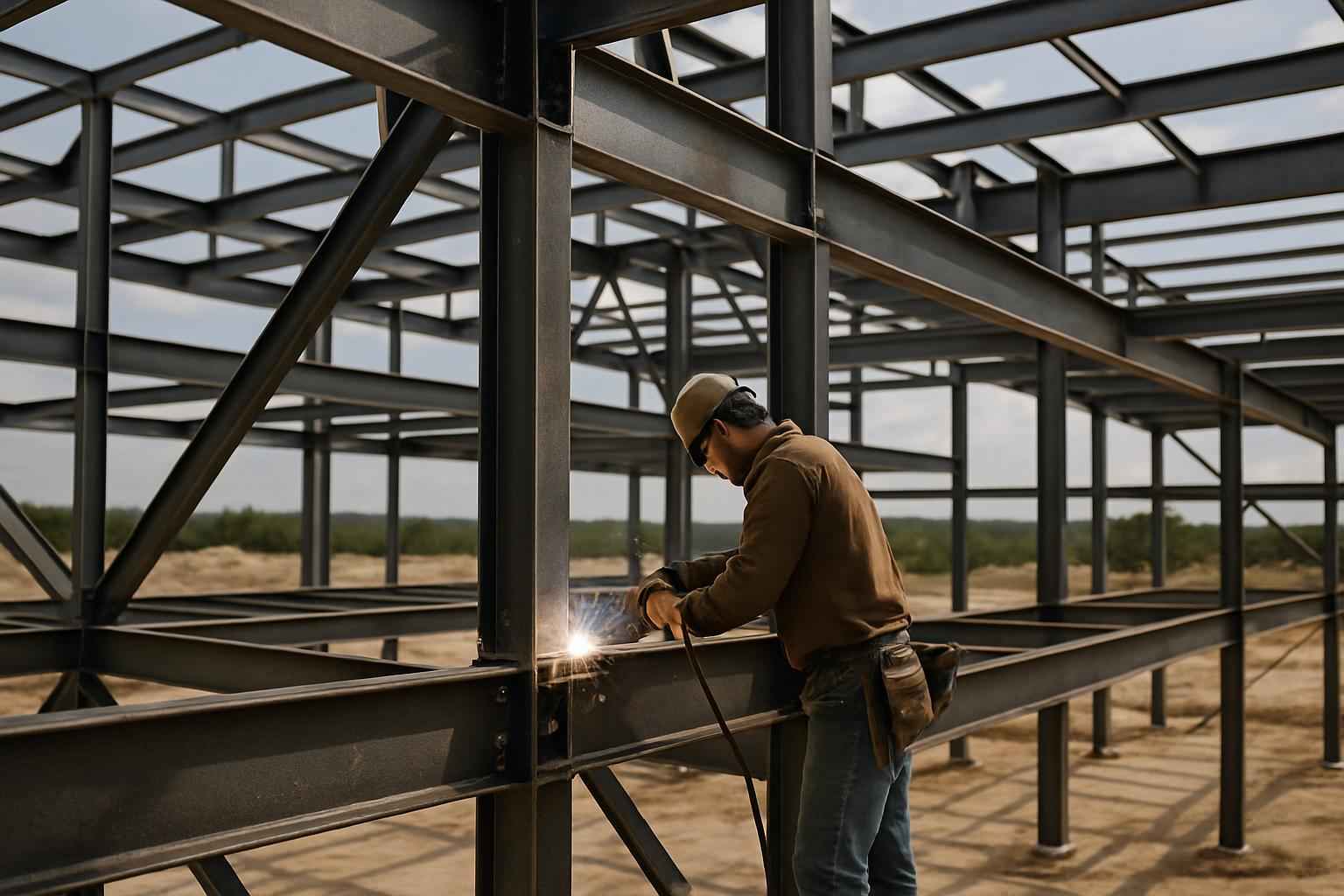 Structural Steel Fabrication Service in Harper TX