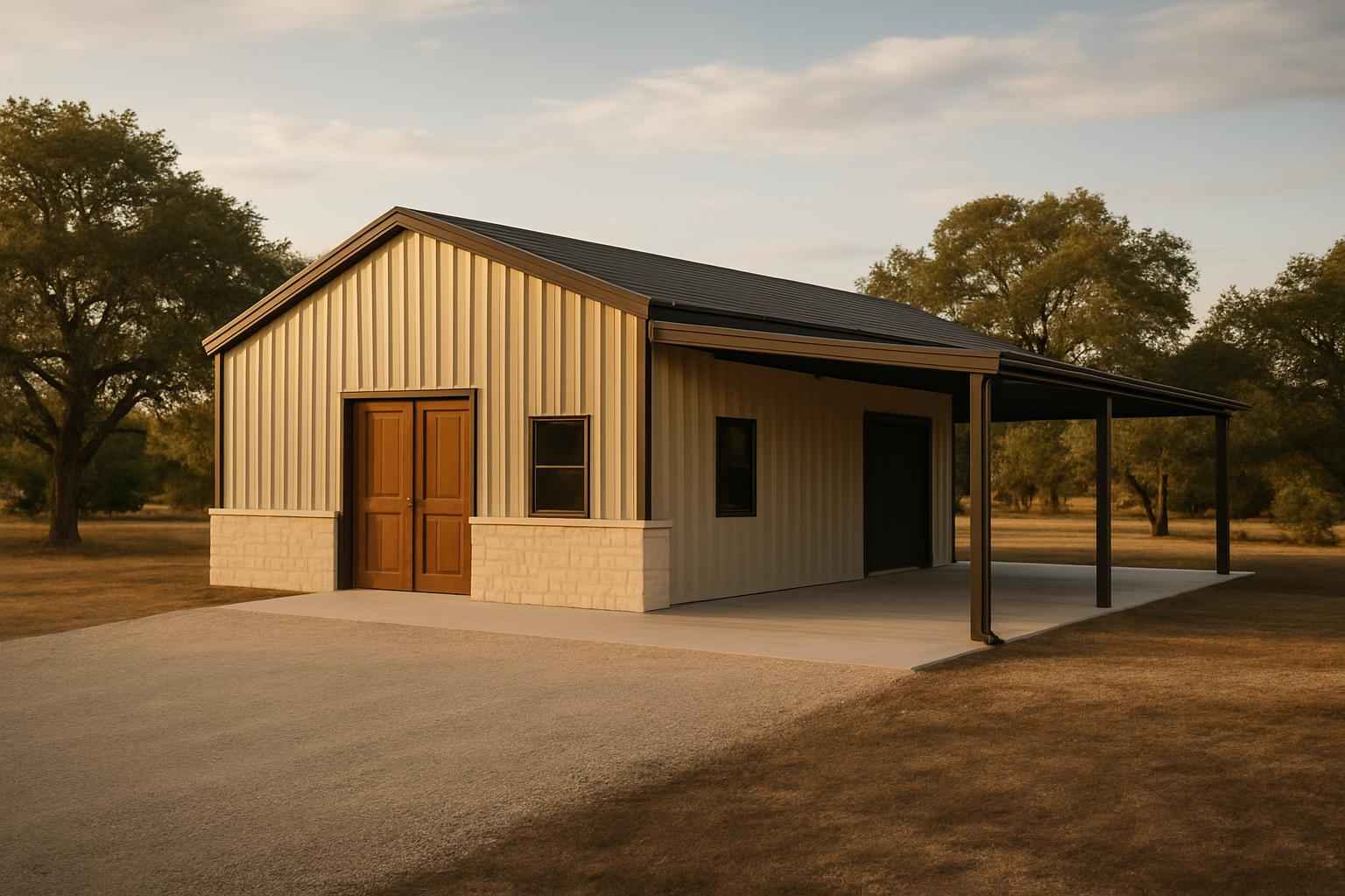 Turnkey Metal Building Service in Sisterdale TX