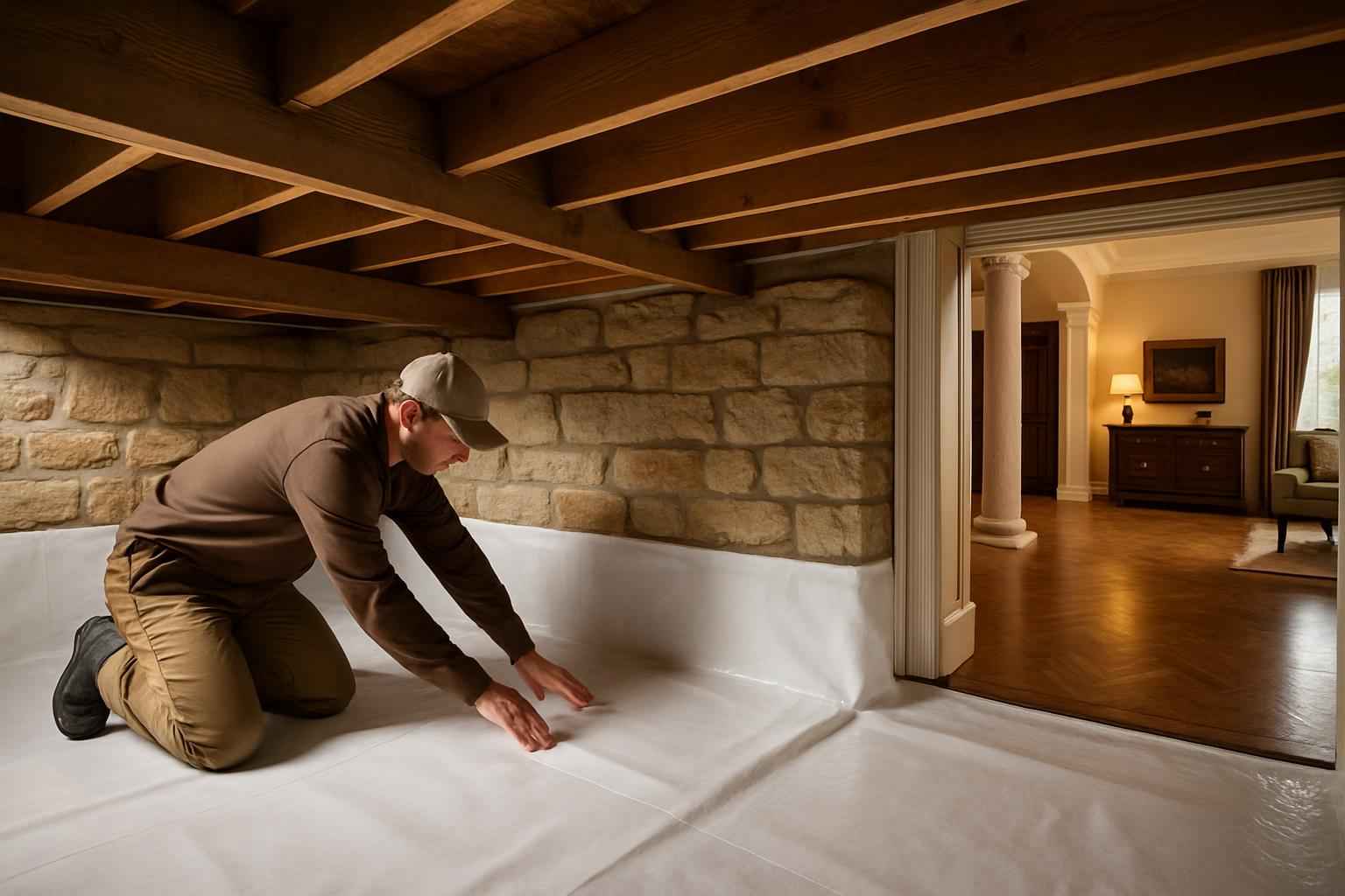 Vapor Barrier Installation in Blanco TX