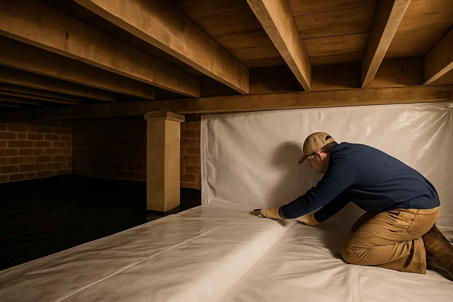 Vapor Barrier Installation in Comfort TX