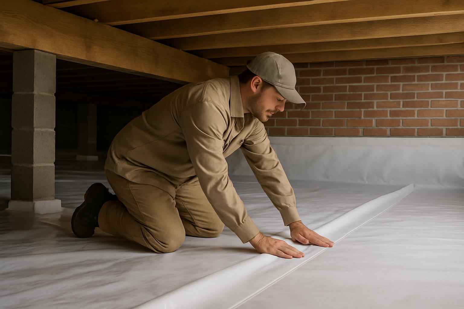 Vapor Barrier Installation in Johnson City TX