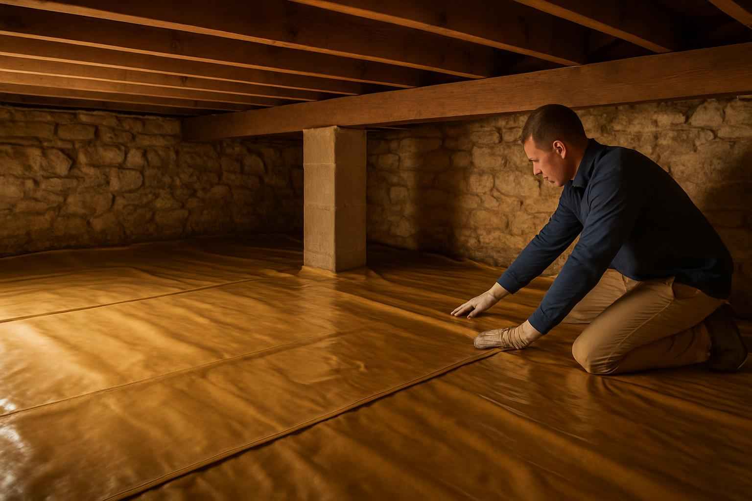 Vapor Barrier Installation in Kerrville TX