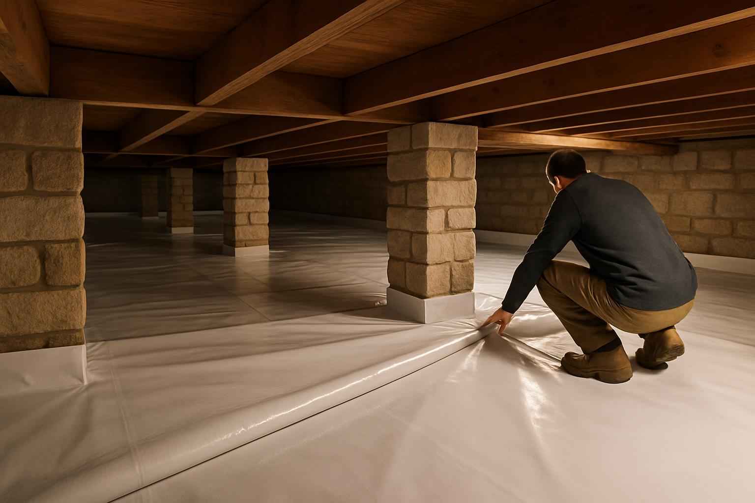 Vapor Barrier Installation in Waring TX