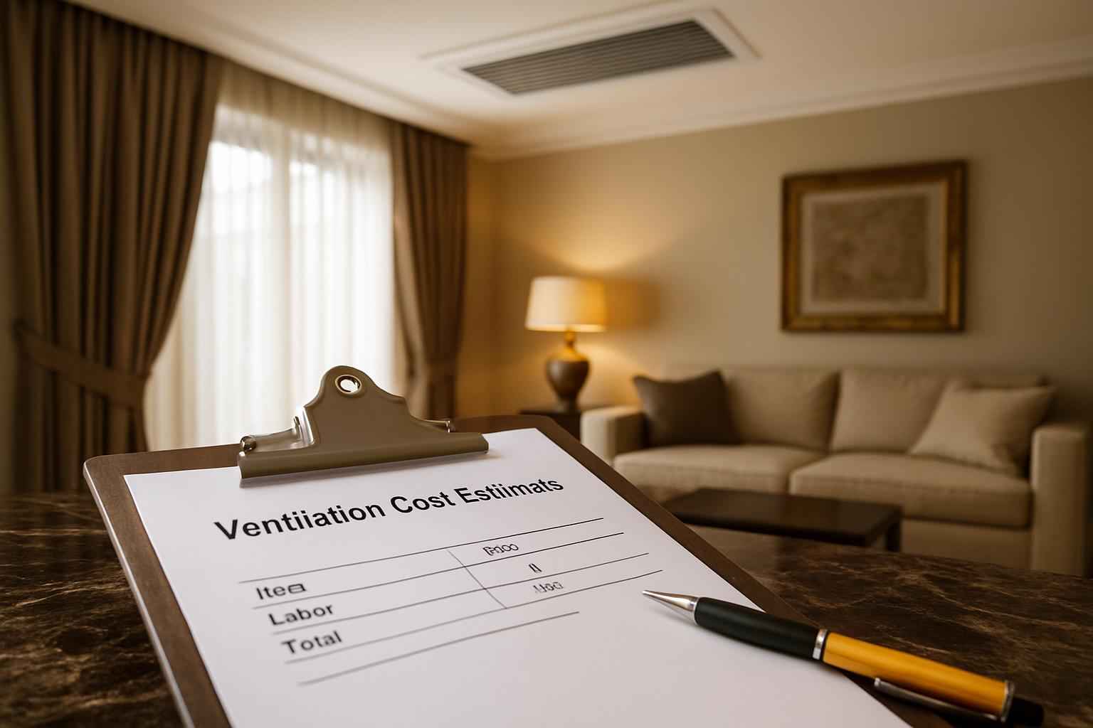 Ventilation Cost Estimate in Harper TX