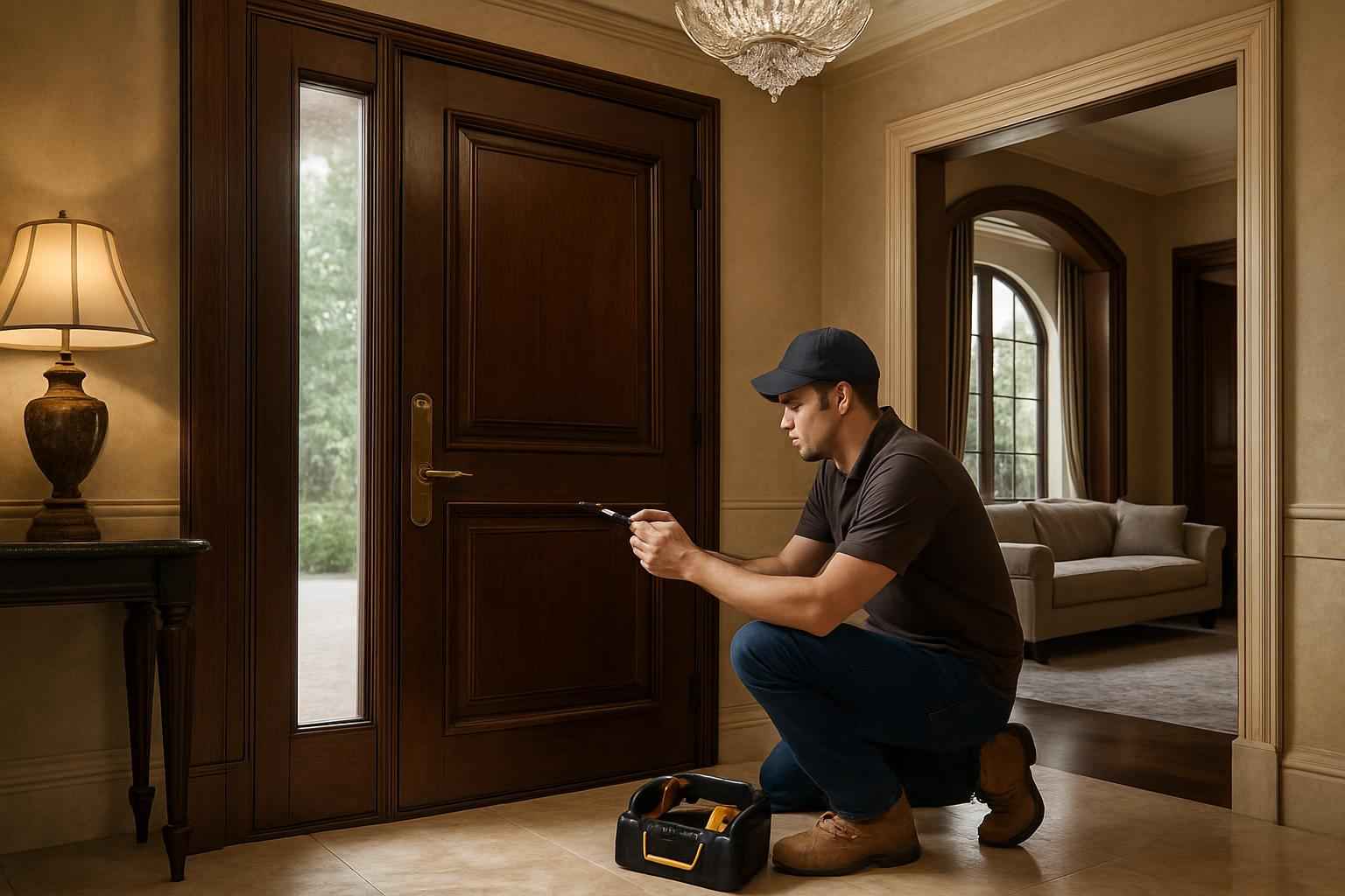Walk Door Repair Service in Harper TX