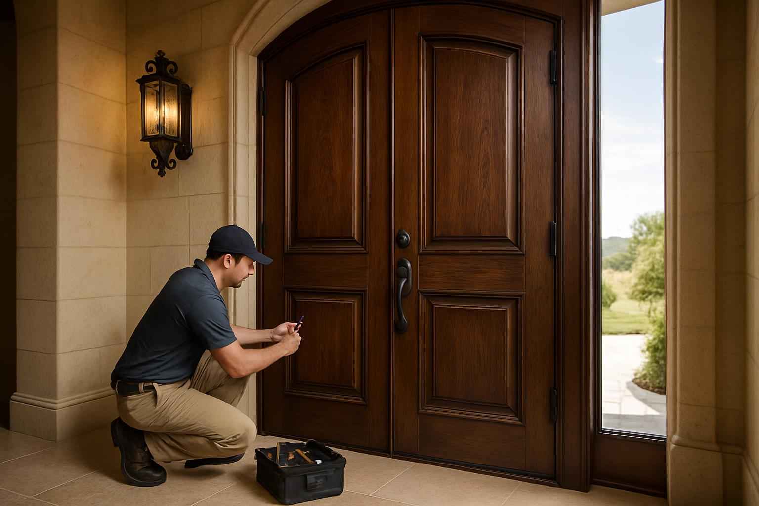 Walk Door Repair Service in Sisterdale TX