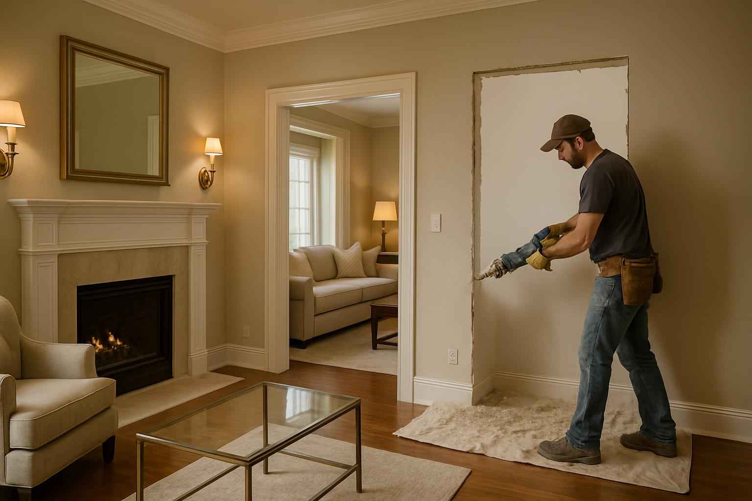 Wall Cut In Service in Center Point TX