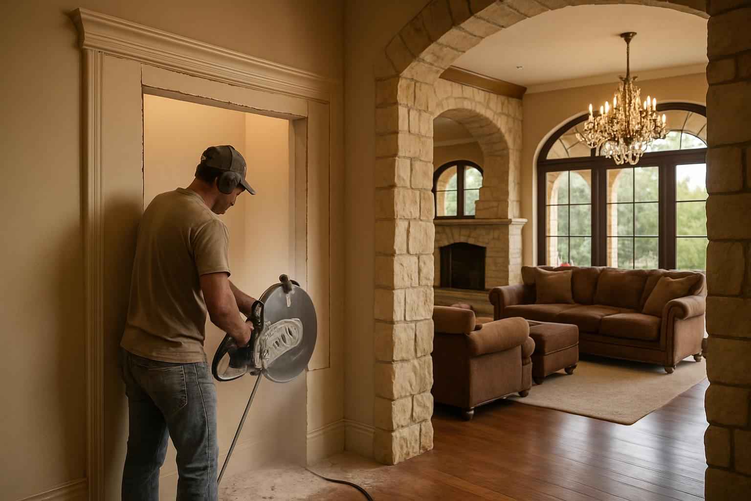 Wall Cut In Service in Harper TX