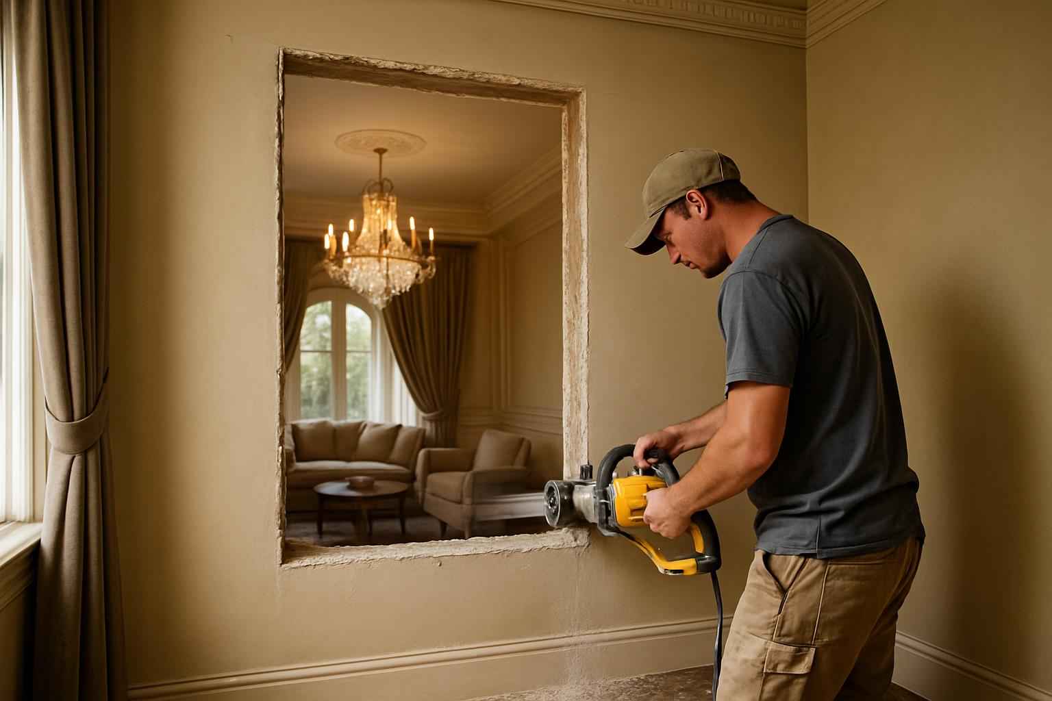 Wall Cut In Service in Johnson City TX