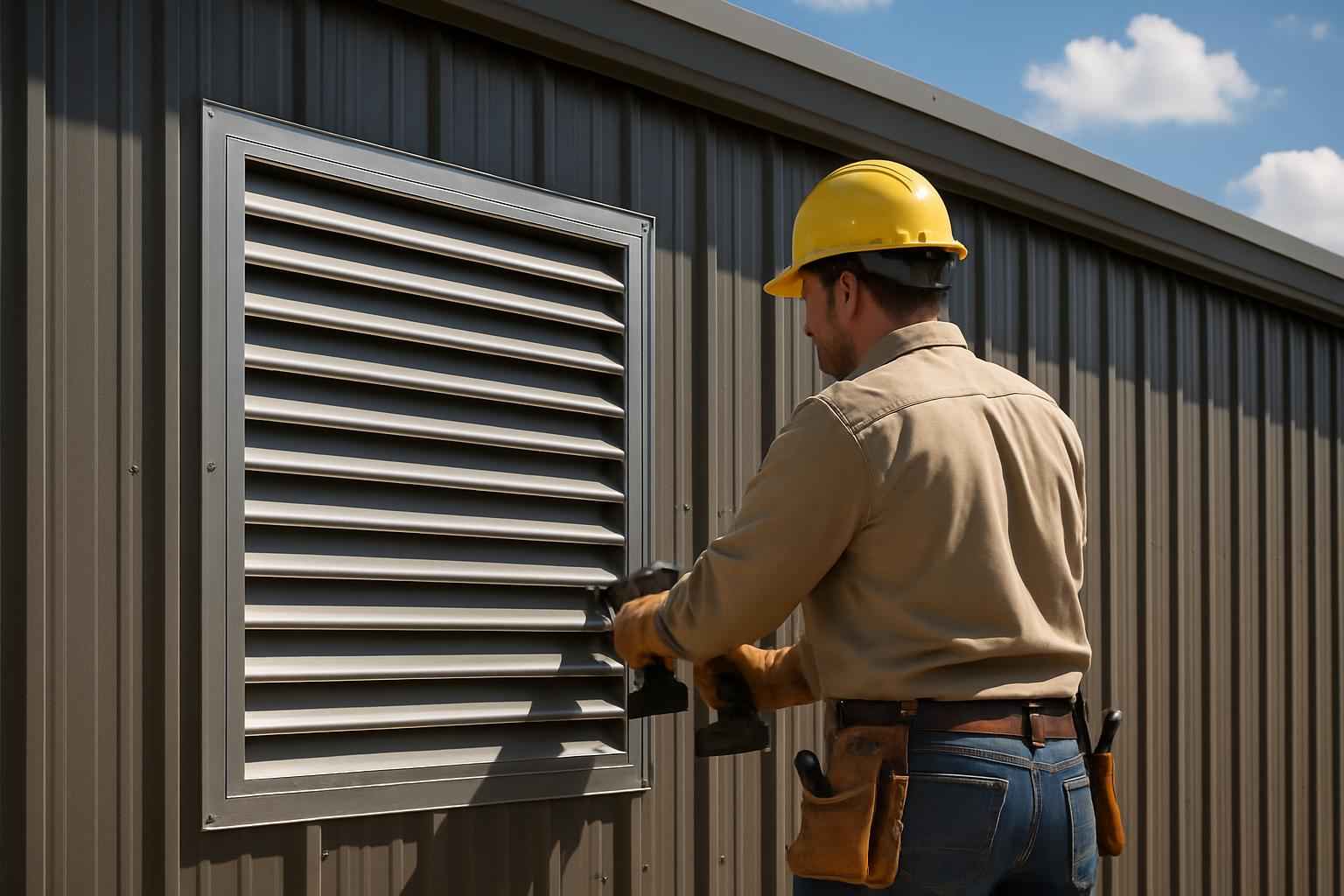 Wall Louver Installer in Comfort TX