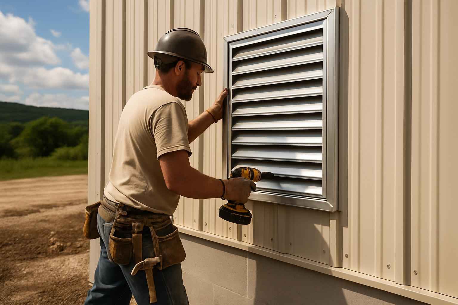 Wall Louver Installer in Ingram TX