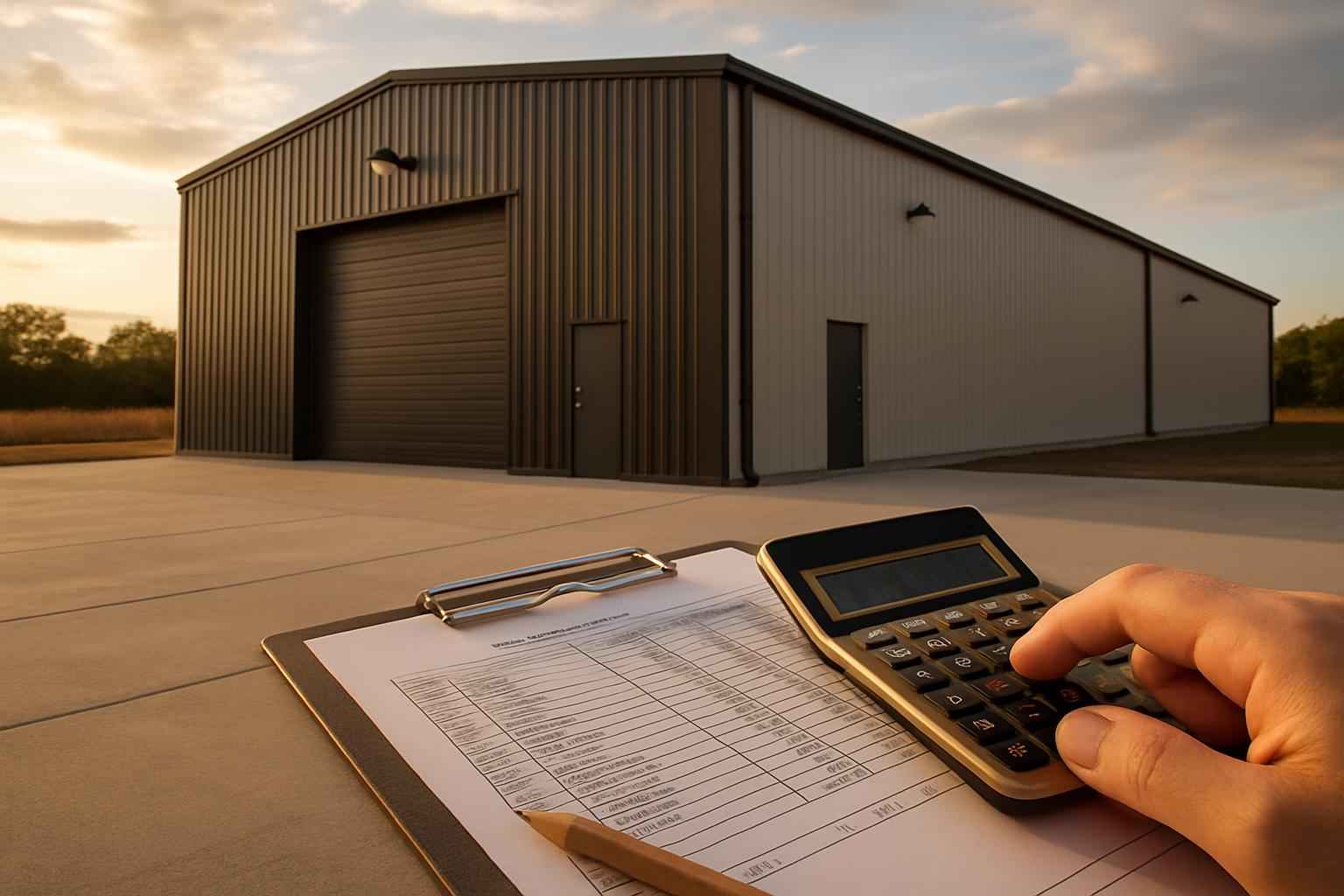 Warehouse Build Cost Estimate in Camp Verde TX