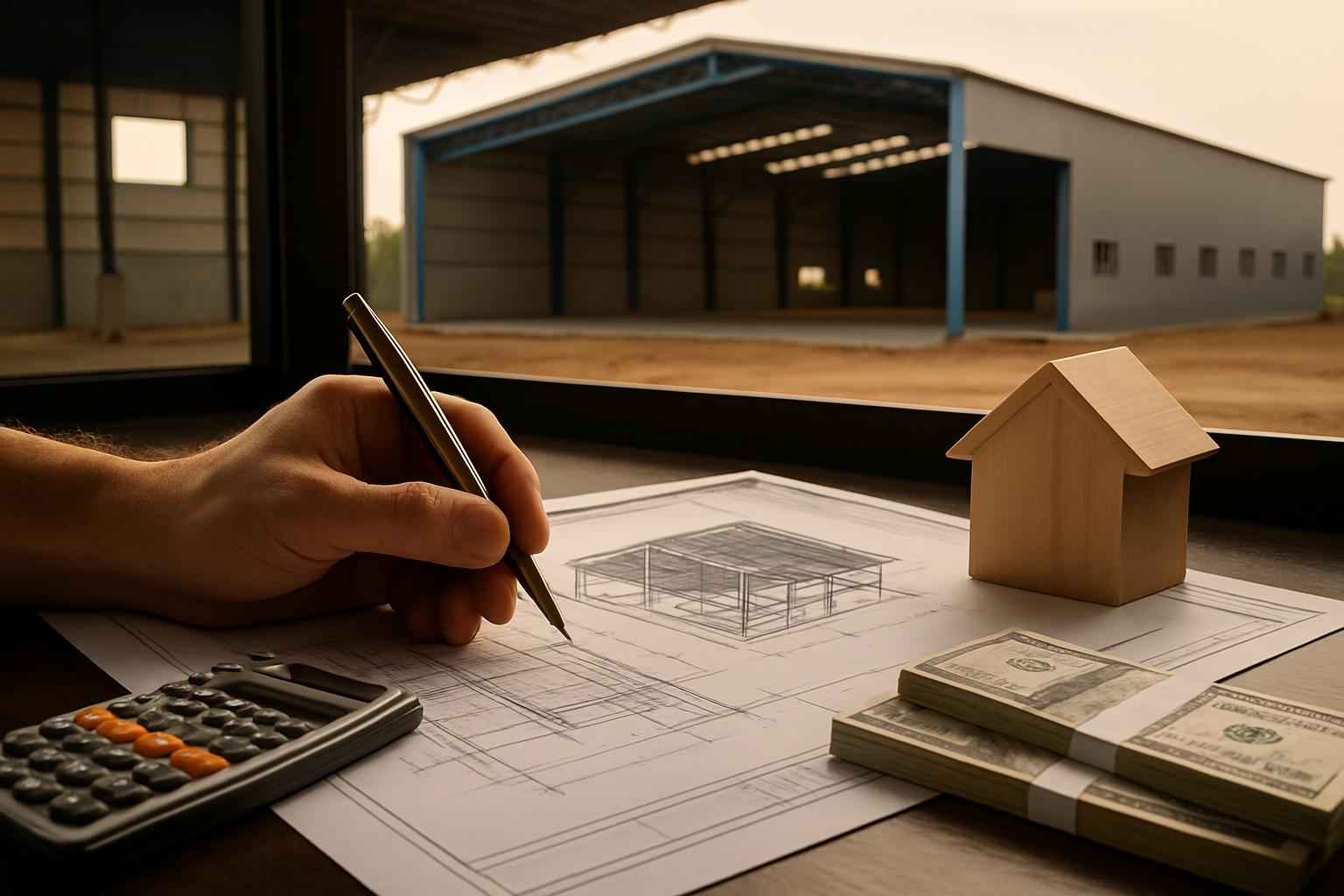 Warehouse Build Cost Estimate in Center Point TX