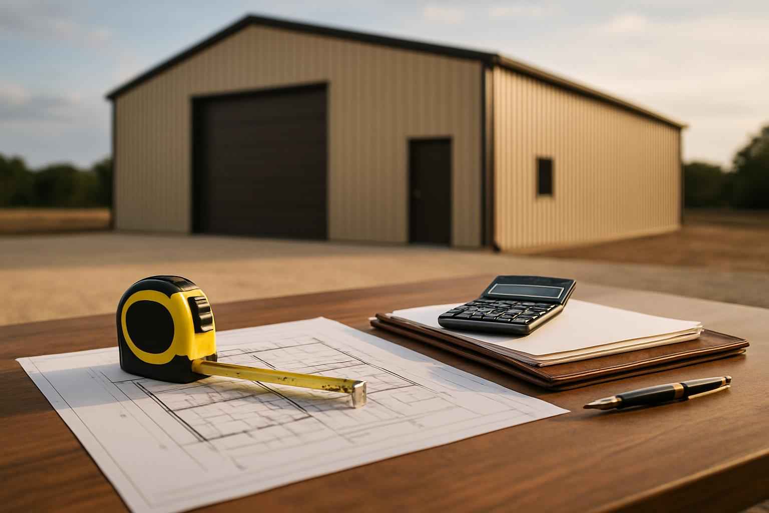 Warehouse Build Cost Estimate in Comfort TX