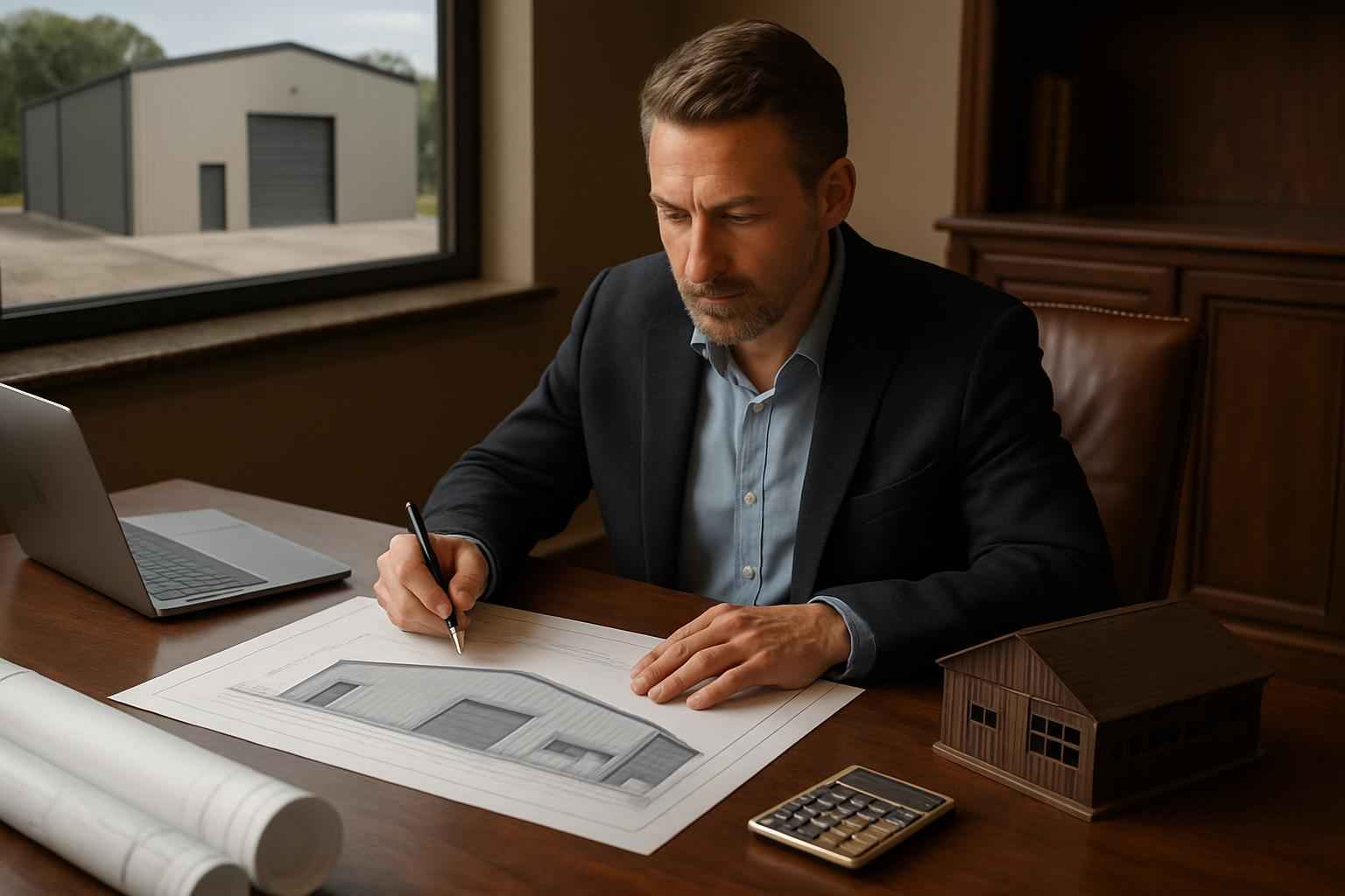 Warehouse Build Cost Estimate in Ingram TX