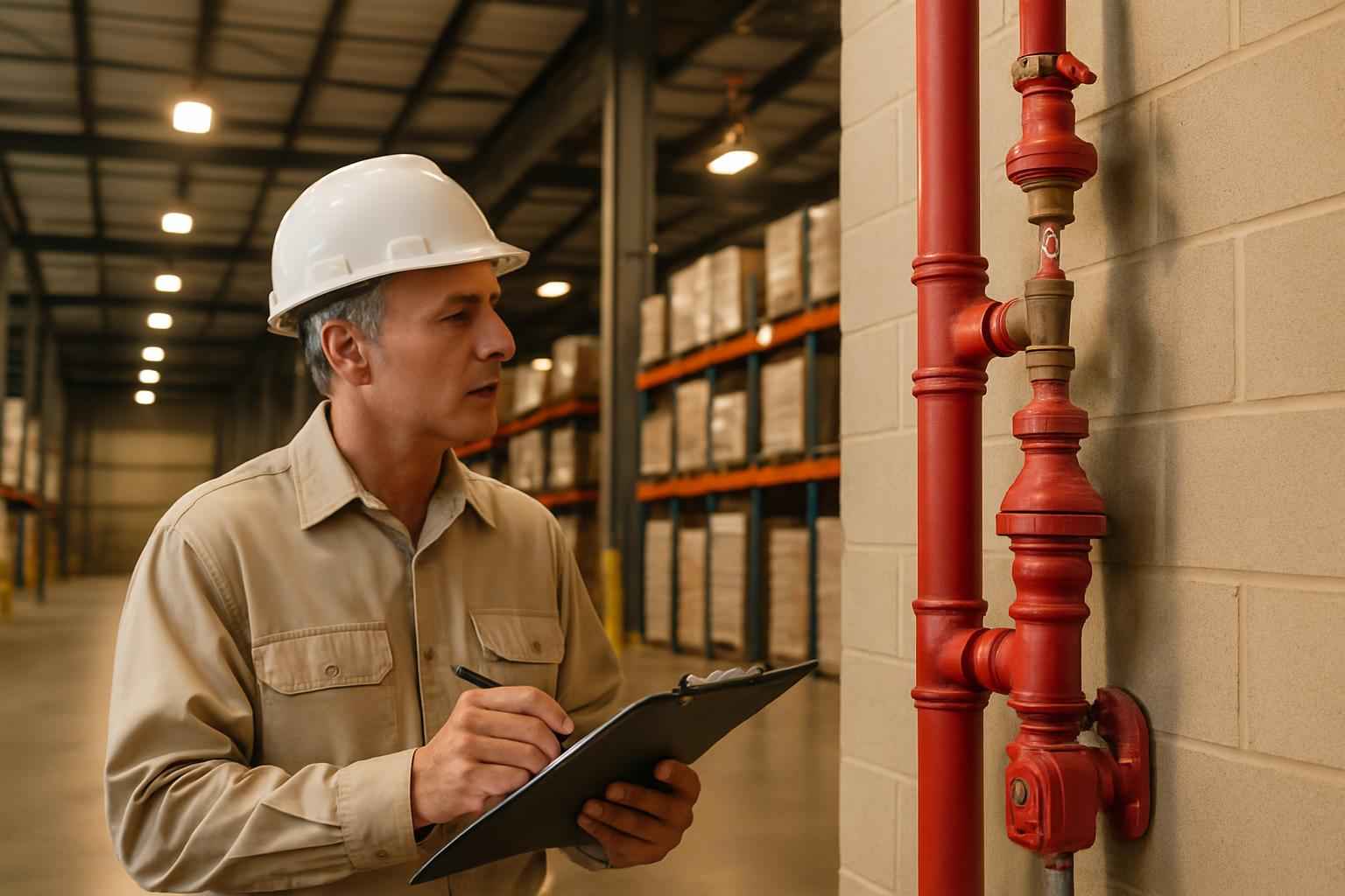 Warehouse Fire Code Service in Waring TX