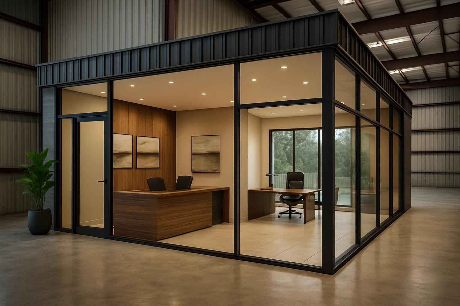 Warehouse Office Build Out in Blanco TX