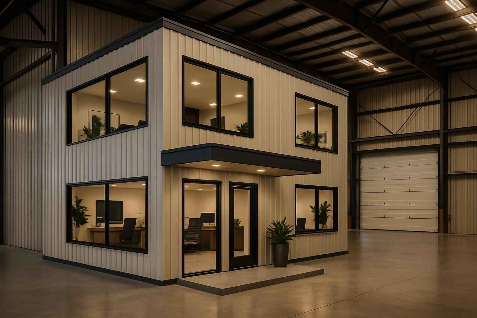 Warehouse Office Build Out in Center Point TX