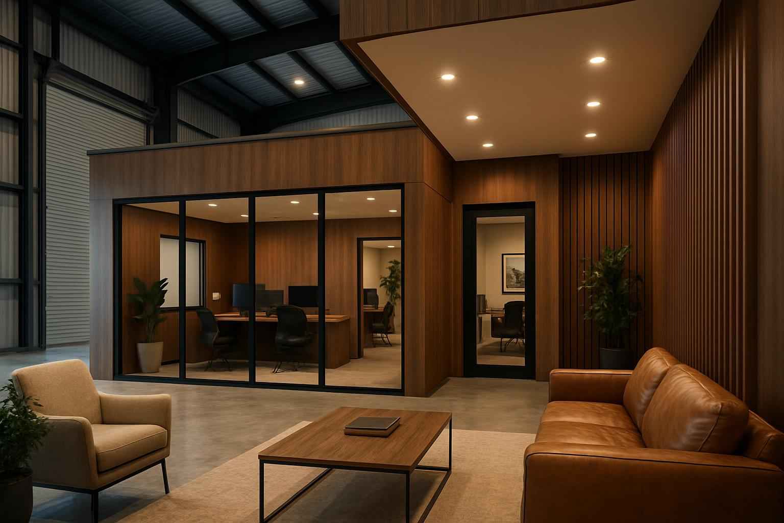 Warehouse Office Build Out in Comfort TX