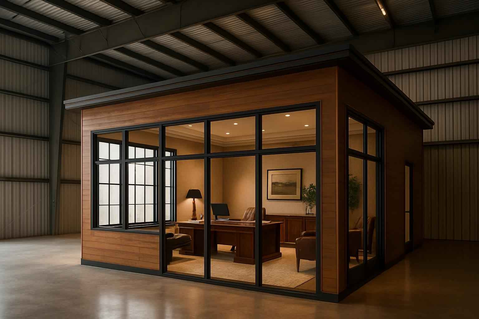 Warehouse Office Build Out in Harper TX