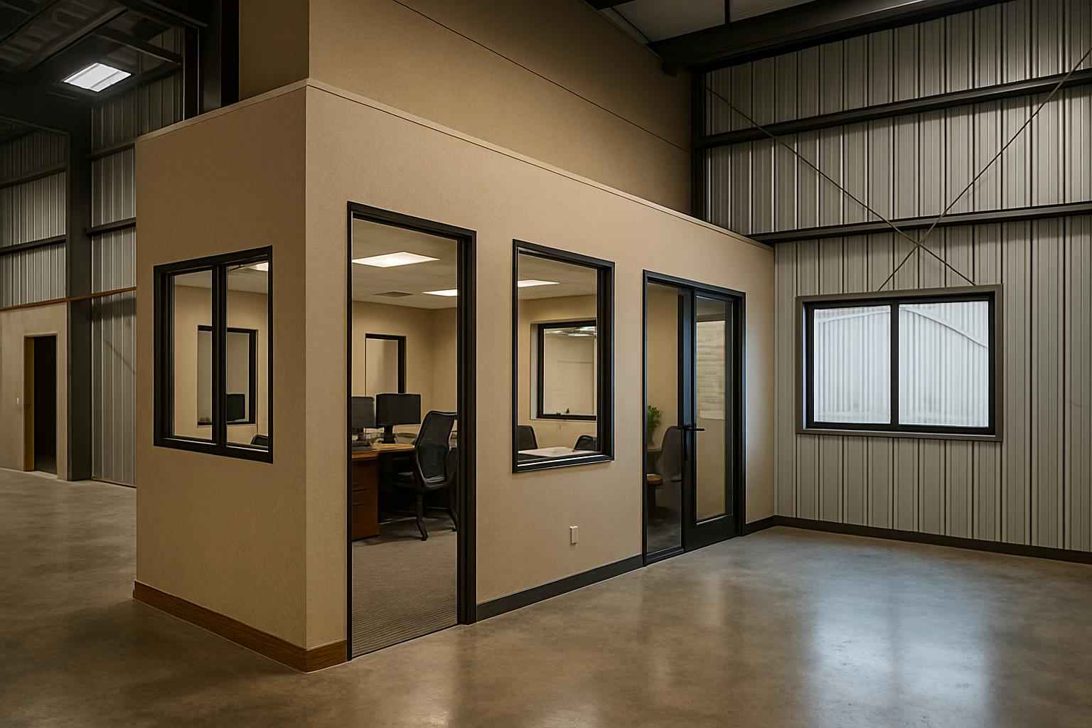 Warehouse Office Build Out in Ingram TX